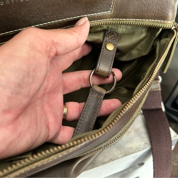 MATT & NAT Olive Green Crossbody Handbag - Picture 4 of 8